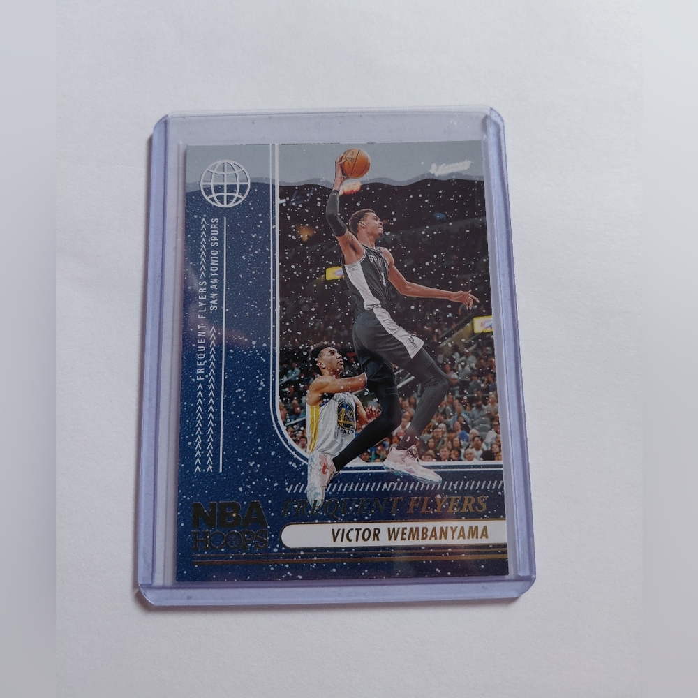 NBA Hoops Frequent Flyers Card WEMBY - Picture 2 of 4